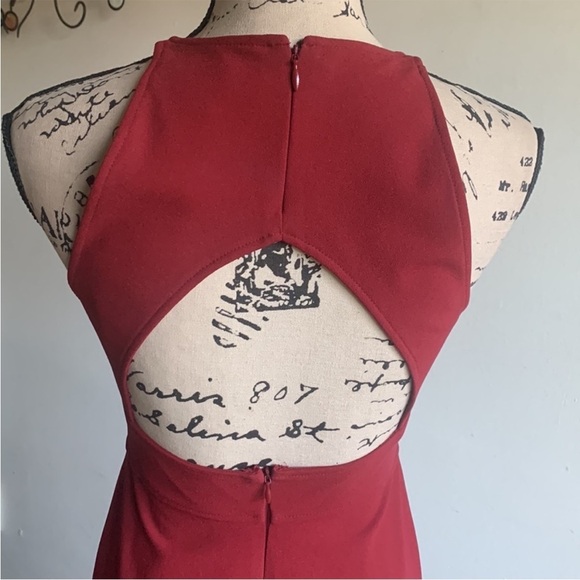 JILL Jill Stuart Cut Out Back Formal Floor Length Gown Sz 2 - Picture 8 of 14